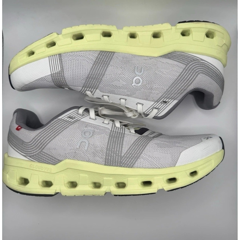 On Cloud Cloudgo Men's Size 10 Athletic Running Frost/Hay Shoes Sneakers
